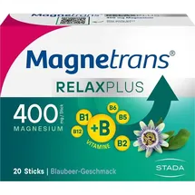 STADA Magnetrans Relax+ 400 mg Granulat Sticks Blaubeere