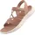 SKECHERS Go Walk Flex SANDAL - Emma Damen Sandalen braun, Größe 41
