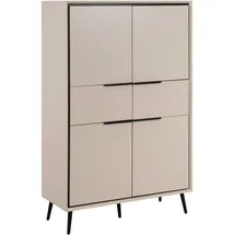 Finori Highboard 90x140x38 cm - beige - BHT ca.