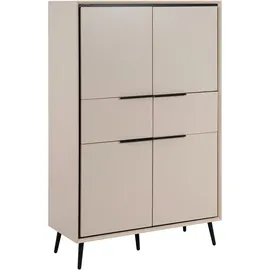 Finori Highboard 90x140x38 cm - beige - BHT ca.