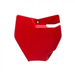 POLISPORT Vorderes Nummernschild - rotes Gasgas MC65, rot