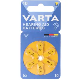 Varta Hörgerätebatterie 10 105 mAh 6 St.