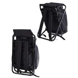 Mil-Tec Ansitzrucksack mit Hocker Schwarz