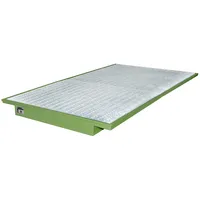 Bauer Südlohn Einhängewanne EHW 2200, lackiert, Resedagrün