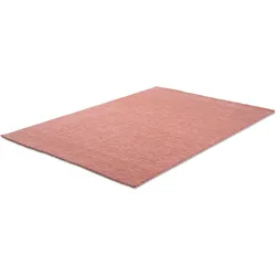 Sansibar Wollteppich »List«, rechteckig, 13 mm Höhe, Kurzflor, Handweb Teppich, meliert, reine Wolle, handgewebt Sansibar rosé B: 40 cm   1 St.