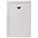 Hoesch Muna S 110x90x3cm, weiß, Antirutsch