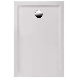 Hoesch Muna S 110x90x3cm, weiß, Antirutsch