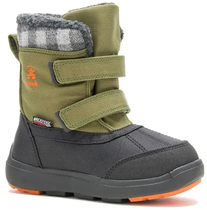 Kamik Winterschuhe Sparky2 wasserdicht, atmungsaktiv olivegrün Kinder