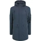 !Solid Langmantel SOLID "Parka SDMaver", Herren, Gr. L, blau (insignia blau), Obermaterial: 100% Polyester PES., Mäntel