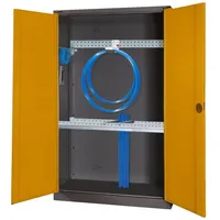 C+P Modul-Sportgeräteschrank ""Grundausstattung"" mit Vollblech-Flügeltüren, HxBxT 195x120x50 cm, Ergo-Lock