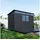 Weide Gartenhaus 3,38 x 2,18 m Anthrazit