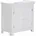 FineBuy FB37103 Unterschrank Weiß 57 cm Badschrank