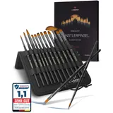 lieberge Premium Pinselset 12 St. schwarz