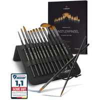 lieberge Premium Pinselset 12 St. schwarz