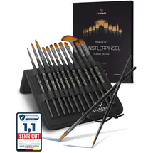 lieberge Premium Pinselset 12 St. schwarz