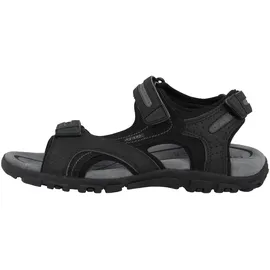 GEOX Uomo Strada Sandalen Black / Stone 44