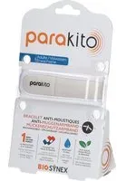 ParaKito Bracelet Anti-Moustiques Adulte Blanc 1 bracelet(s) pc(s)