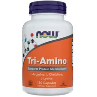 NOW Foods Tri-Amino L-Arginin Kapseln 120 Stück