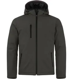 Clique Gepolsterte Softshelljacke für Herren, dunkelgrau, 3XL