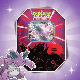 Pokémon Team Rocket Tin-Box Nidoking ex Deutsch