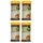 Zoo Med (4 Pack) Hermit Crab Food Vitamin Enriched for Land-Type Hermit 2.4oz