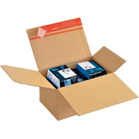 ColomPac Colompac, Versandkarton + Versandbox, Blitzbodenkarton mit Selbstklebeverschluss mit