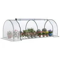 Outsunny Frühbeet PVC Transparent 5 m2