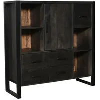 Wolf Möbel SLEEPER Highboard 1 Tür / 4 Schubladen