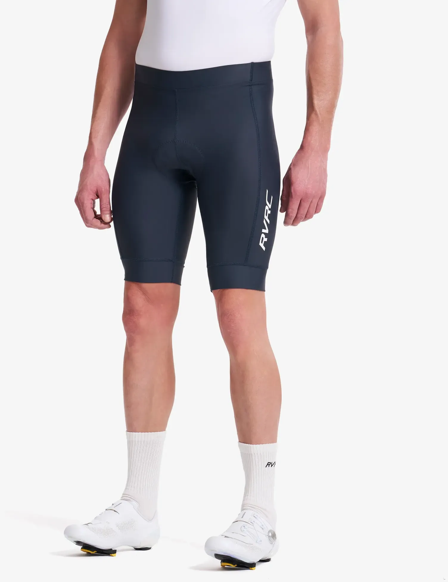 Velo Padded Cycling Shorts Herren Deep Navy, Größe:M - Hosen > Tights - Blau