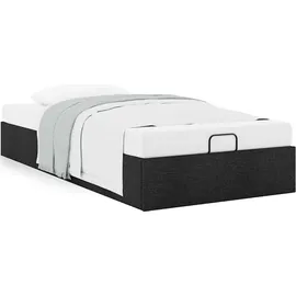 vidaXL Ottoman-Bett 100 x 200 cm Schwarz