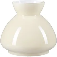 H4L Lampenglas Ø 98mm Petroleumlampe Beige Ersatzglas Glasschirm Leuchtenglas