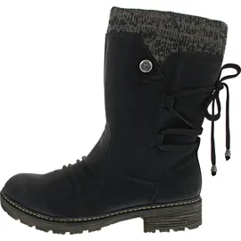 Rieker Stiefel Schwarz, 38 - Schwarz