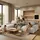 beautysofa Ecksofa BENNY Polyester U-Form 3-Sitzer Beige