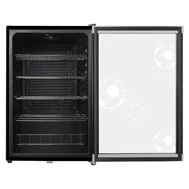 CUBES HC 258 E Getränkekühlschrank (115 l, 845 mm hoch, Schwarz)