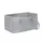 Relaxdays Kaminholztasche 25 x 50 x 25 cm grau