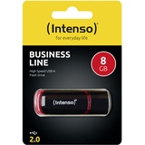 Intenso Business Line 8GB schwarz/rot