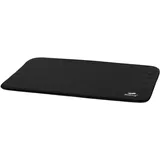 BedDog® Hundematte CORA - Komfortables Hundekissen aus Cordura, langlebige Haustier-Unterlage, großes Hundebett, XXL (120x80cm), Black, schwarz