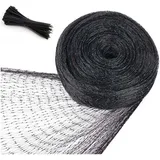 Vogelschutznetz, Gartenschutz, 4 x 10 m, Geflügel, Hühnerstall, Wildzaun, Wildtierschutz