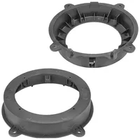Tomzz Audio 2859-000 Lautsprecherringe Adapter Halterungen kompatibel mit Tesla