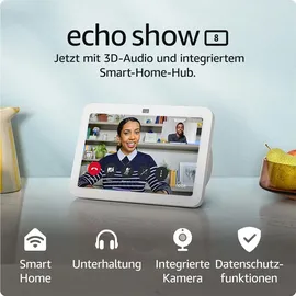 Amazon Echo Show 8 (3. Gen 2023) Weiß
