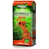 Plantop Rindenmulch Plantop Dekor Mulch orange 50l