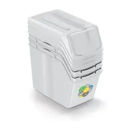 KEDEN Sortibox Set 60 l 3-tlg. weiß