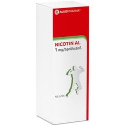 NICOTIN AL 1 mg/Sprühstoß Spray z.Anw.i.d.Mundhö. 1 St