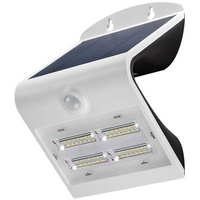 goobay 45808 Außenbeleuchtung Wandbeleuchtung für den Außenbereich Nicht austauschbare(s) Leuchtmittel LED Solar-Wandleuchte (400 lm, IP65