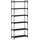 vidaXL Bücherregal 80 x 30 x 188 cm Schwarz