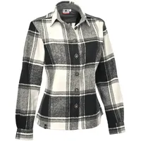 Maul Sport Filzmoos Flanell Bluse, dark grey, 48