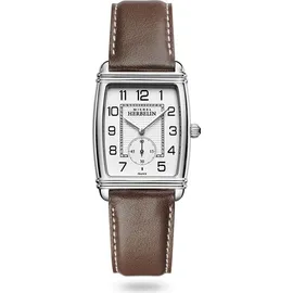 Michel Herbelin Art Deco Tonneau Rindsleder 106 mm 10638/22MA