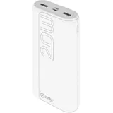 CELLY PowerBank PD 20W 20000 mAh Weiß