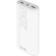 CELLY PowerBank PD 20W 20000 mAh Weiß
