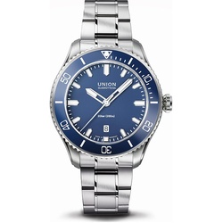 Union Glashütte Uhren-Set inkl. Wechselarmband Belisar Datum Sport D0099071104700 - silber